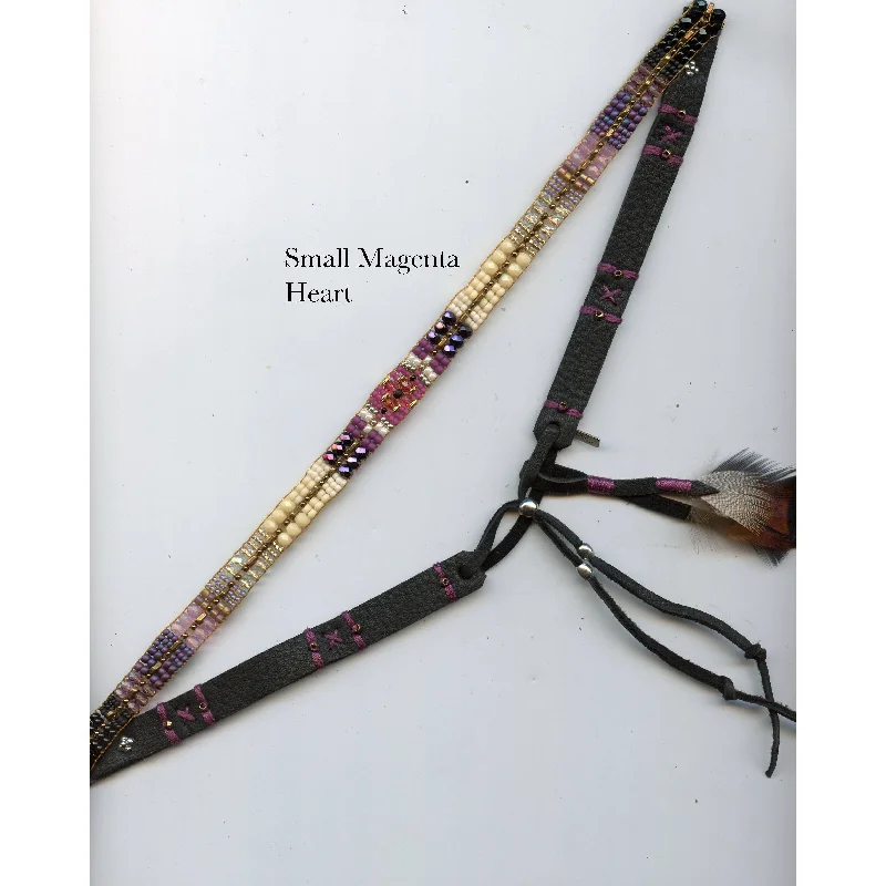 Elegant Jewelry, Exclusive Prices – Shop Now Chili Rose  Small Magenta  Hat Band -Ombre Collection