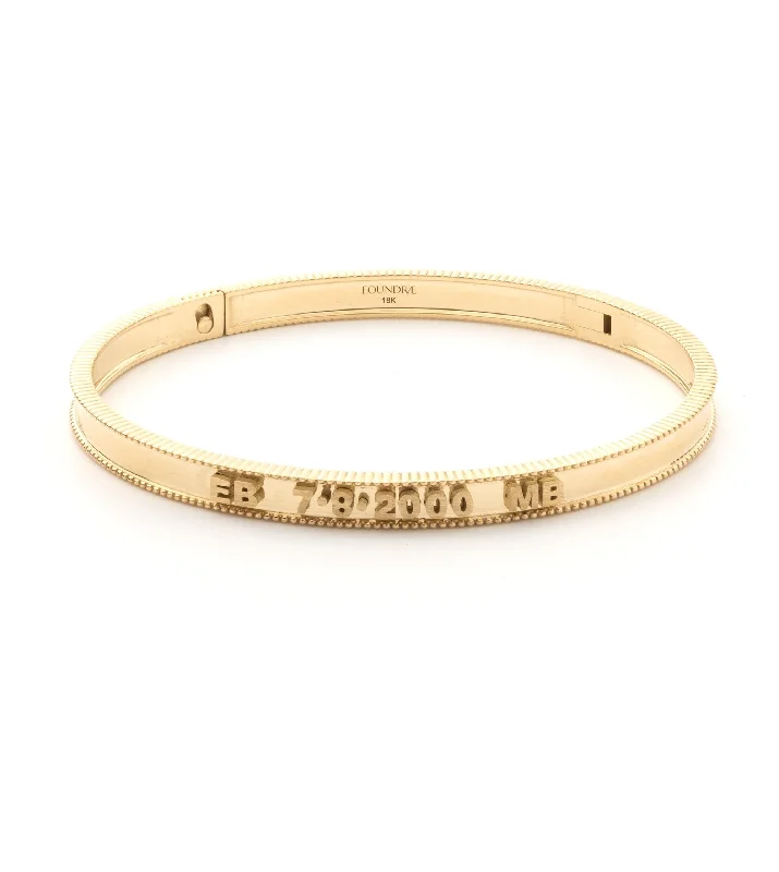 Luxury Jewelry Sale – Elegant Styles At Unbeatable Prices Personalized Coin Edge Bracelet