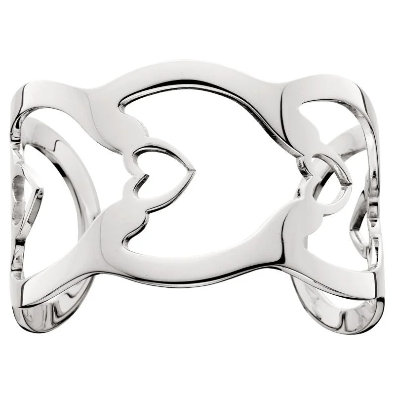 Grab Exquisite Jewelry At The Lowest Prices Grainger McKoy Sterling Silver Wide Skimmer Cuff