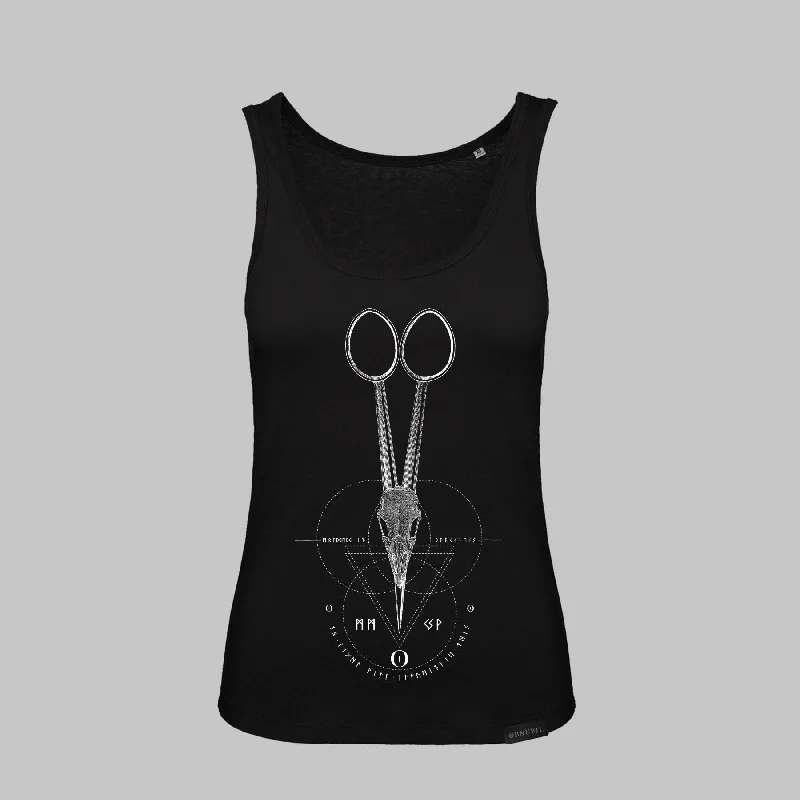 WOMEN’S JERSEY VEST • MEDICINA MENTIS INSTRUMENTA I Boutique Jersey Tee