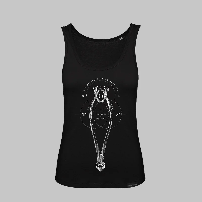 WOMEN’S JERSEY VEST • MEDICINA MENTIS INSTRUMENTA II Exclusive Jersey Tee