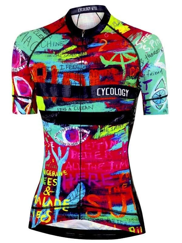 8 Days Women's Jersey Aqua Fashion Jersey Blouse