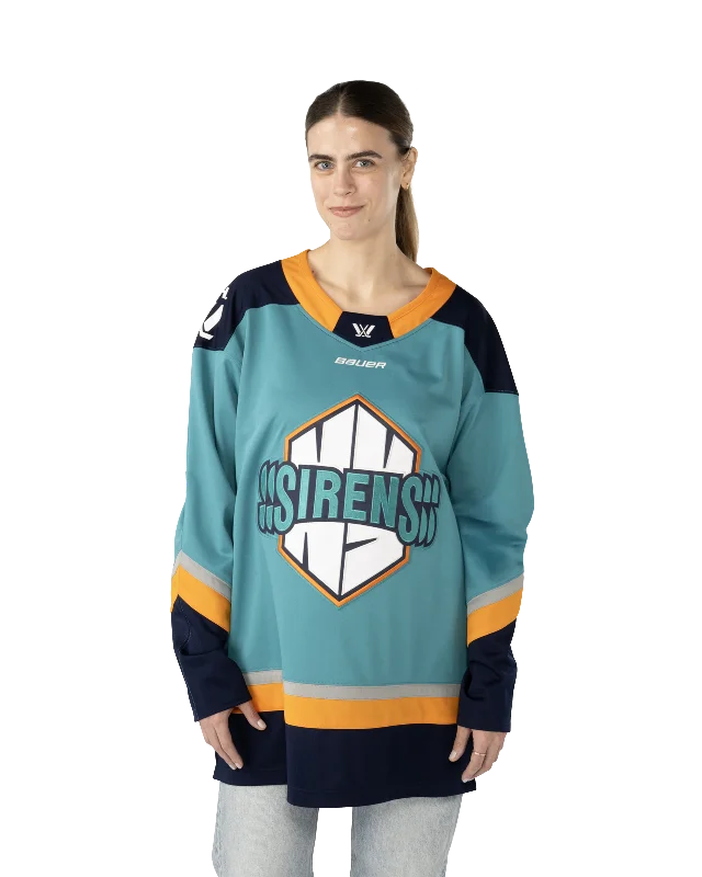 BAUER PWHL JERSEY NEW YORK SIRENS ADULT Polka Dot Jersey Shirt