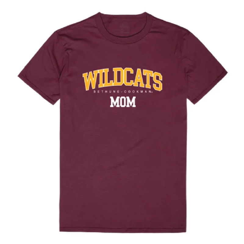 Bethune-Cookman University Wildcats Mom T-Shirts Beaded Sequined Faux Fur