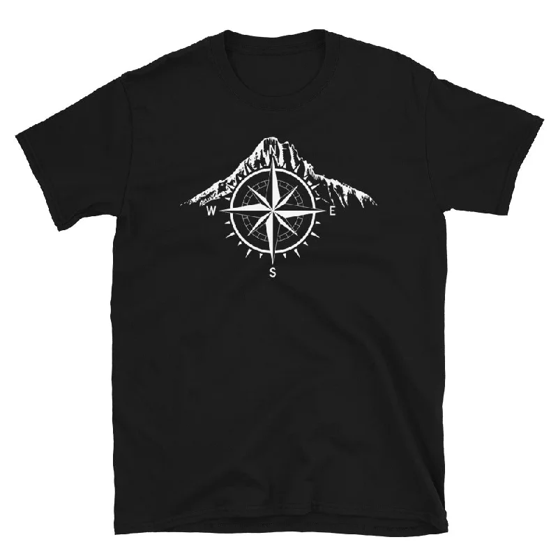 Compass - Mountain - T-Shirt (Unisex) Oversized T-Shirt Spandex breathable