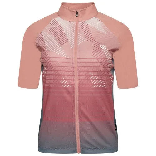 Dare 2B Womens/Ladies Empowered Lightweight Jersey Striped Jersey Top