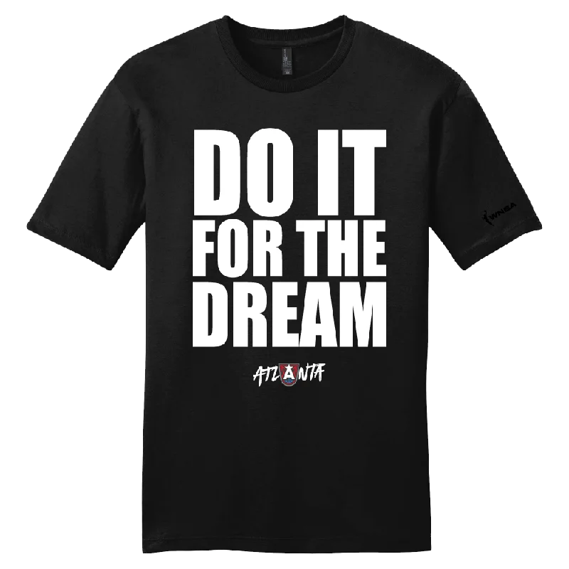 "Do It For The Dream" Court Logo T-Shirt Elasticated Padded Insulated