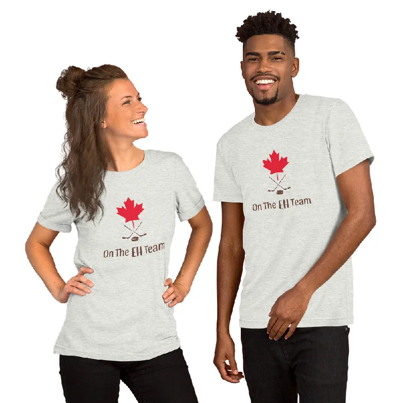 EH Team Canada Unisex T-Shirt Satin Blend Silk Blend Wool Blend