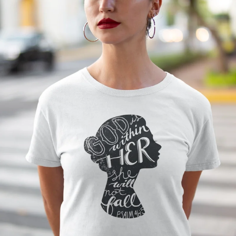 God Is Within Her  | Unisex T-shirt Fashionable Trendy Casual