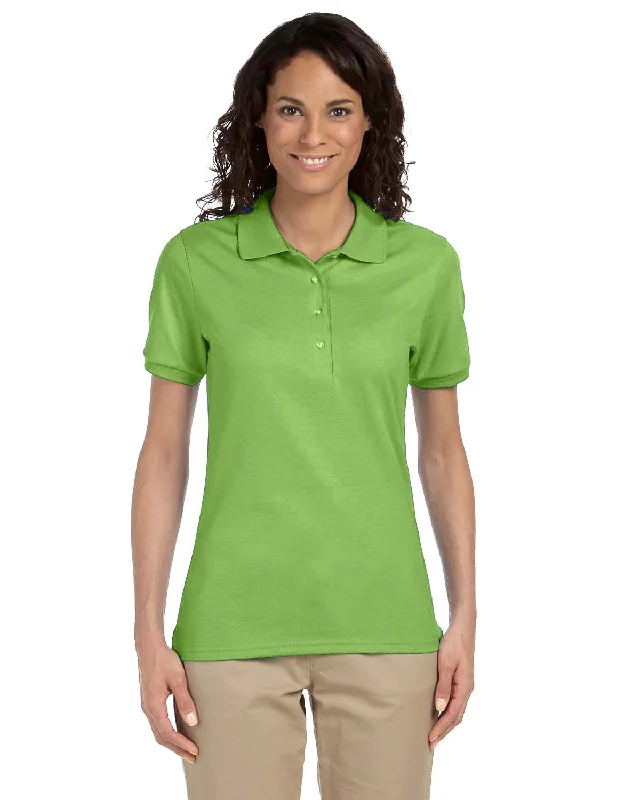 Jerzees Ladies 50/50 Jersey Knit Polo Shirt | Kiwi Eco-Friendly Jersey Tee