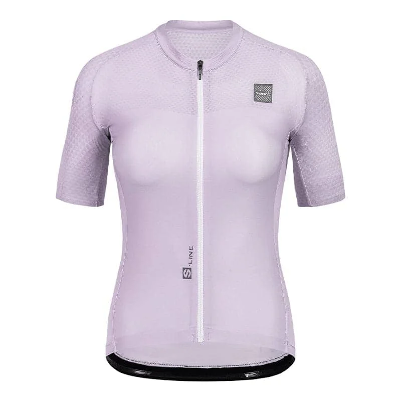 Santic Corian Women's Jersey Sky Blue Jersey Tee