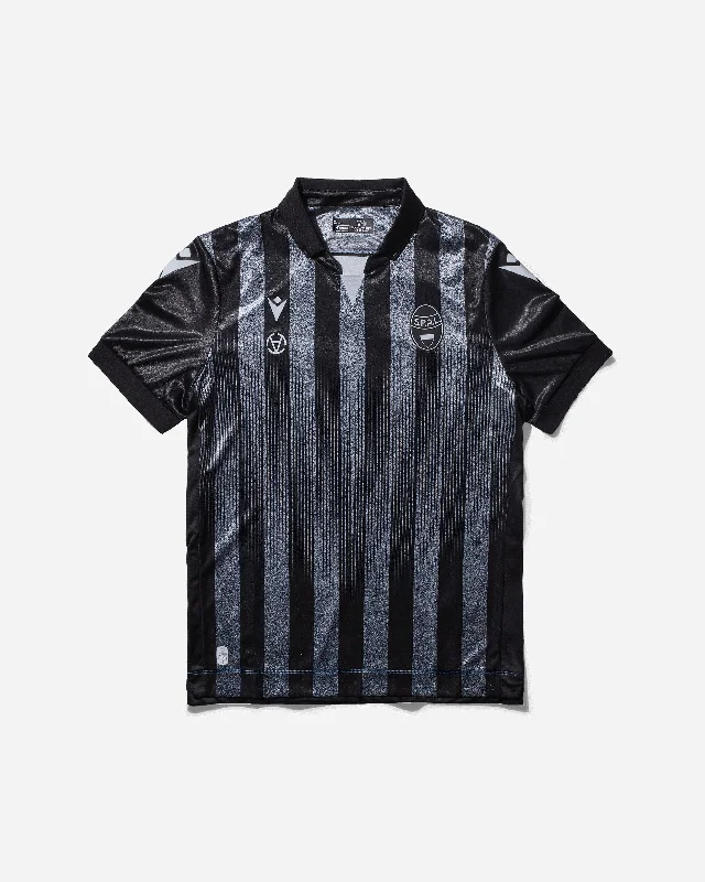 S.P.A.L. Away Jersey 2024/25 Black / Silver Comfortable Jersey Tee