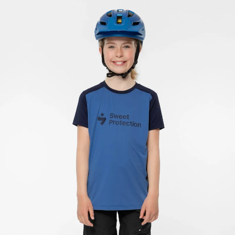 Sweet Protection - Junior Hunter SS Jersey - Sky Blue Designer Jersey Tee