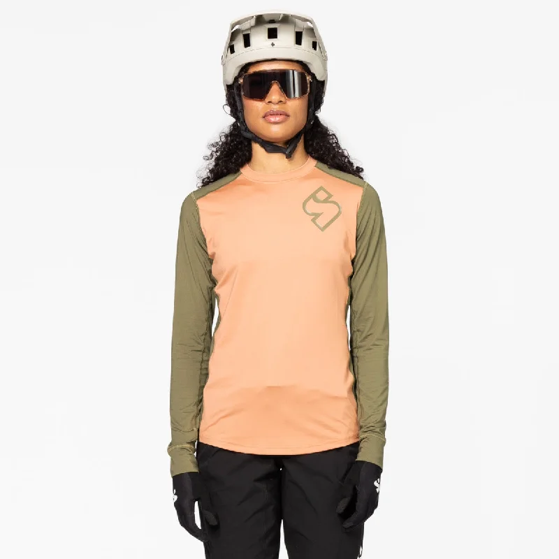 Sweet Protection - Women's Hunter LS Jersey - Rosebrown Elegant Jersey Shirt