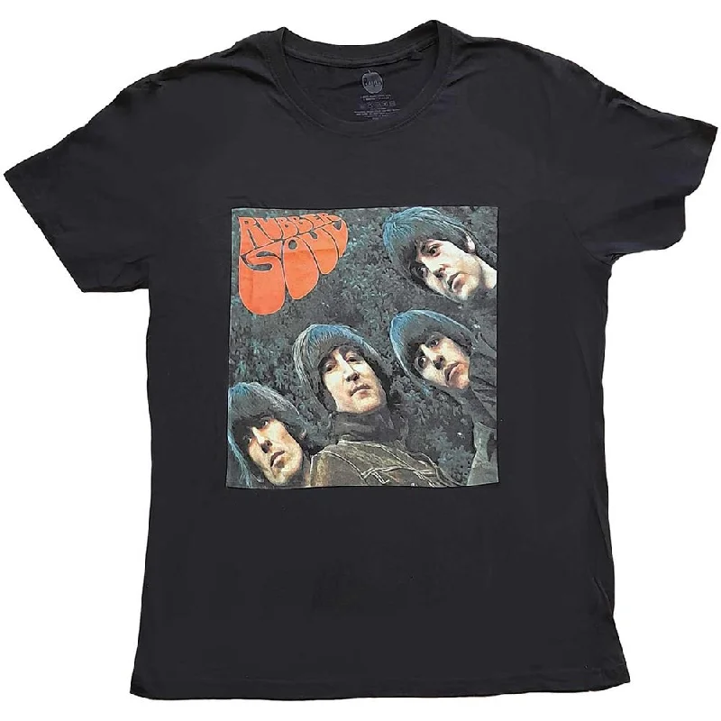 The Beatles Rubber Soul Album Cover Ladies T-Shirt Chenille Fabric Brocade Fabric Lace Fabric