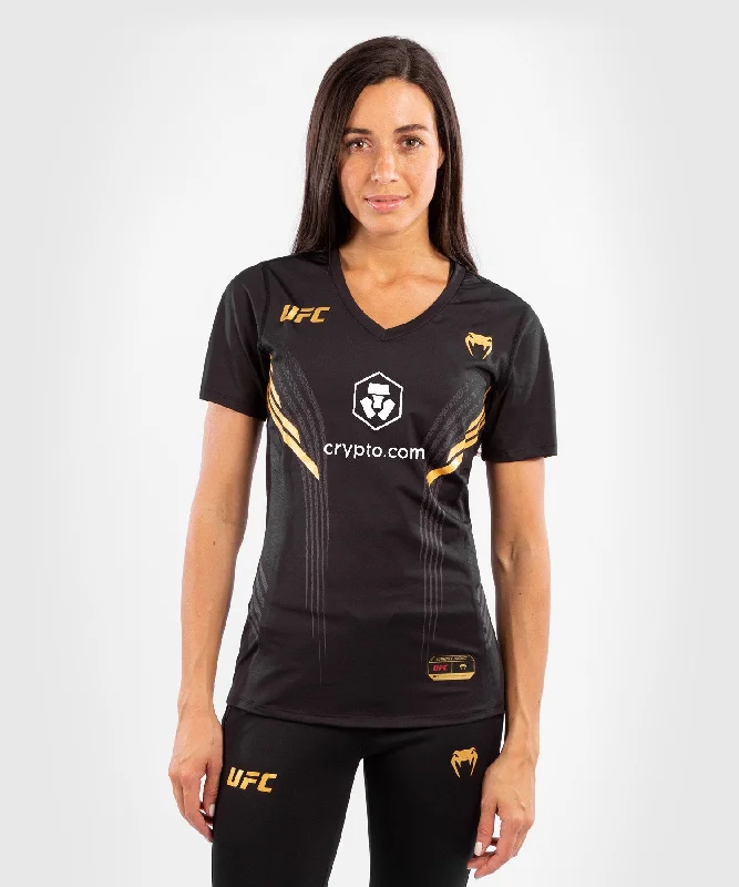 UFC Venum Authentic Fight Night Women's Walkout Jersey - Champion Retro Jersey Tee