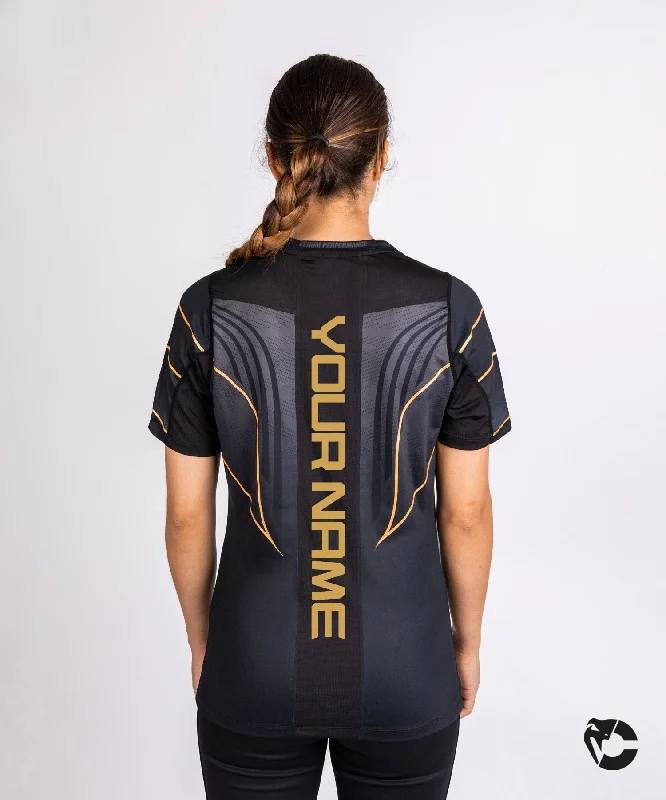 UFC Venum Personalized Authentic Fight Night 2.0 Women's Walkout Jersey - Champion Solid Color Jersey Shirt