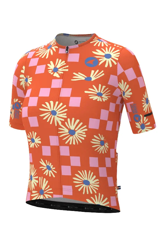 Women's Aster Checks Summit Jersey x Tracy Schifeling Autumn Jersey Shirt